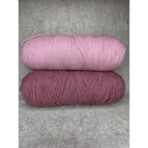 2 lbs. Mauve & Pink XL‎ Skeins Worsted Medium Yarn